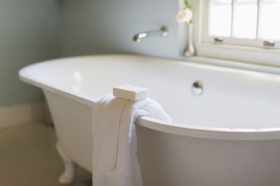 New Tub in Classic Bathroom