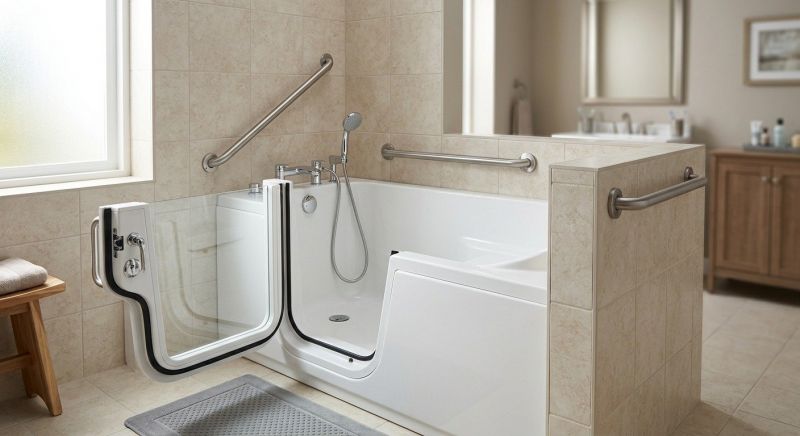 Handicap Bathtub Installation