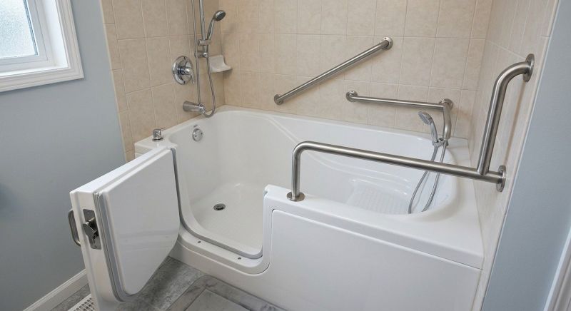 Handicap Bathtub Installation