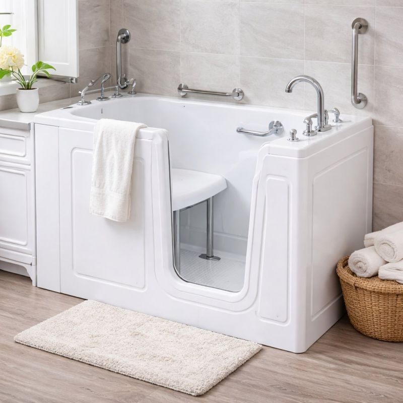 Senior Tub Installation